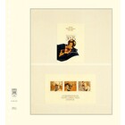 Insert sheets - T-Blanco (802205), 2 compartments: 189 x 125/92 mm - Champagne 18 Rings - dim: 272 x 296 ■ per pc.