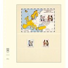 Einsteckblätter - T-Blanco (802206), 2er Einteilung: 189 x 120/59 mm - Champagne18 Ringe - Abm: 272 x 296 ■ pro Stück