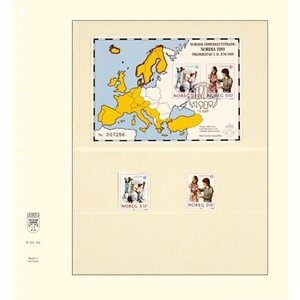 Insert sheets - T-Blanco (802206), 2 compartments: T-Blanco sheets - Champagne18 Rings