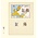 Feuilles de pochettes - T-Blanco (802206), 2 compartiments: 189 x 120/59 mm - Champagne 18 Anneaux - dim: 272 x 296 ■ par pc.
