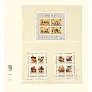 Feuilles de pochettes - T-Blanco (802207), 2 compartiments: feuilles T-Blanco - Champagne18 Anneaux