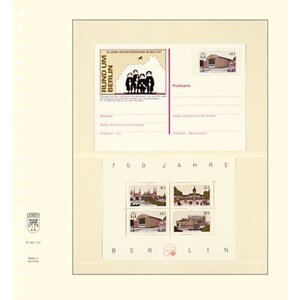 Insert sheets - T-Blanco (802210), 2 compartments: T-Blanco sheets - Champagne18 Rings