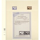Insert sheets - T-Blanco (802214), 2 compartments: 235 x 74/209 mm - Champagne 18 Rings - dim: 272 x 296 ■ per pc.