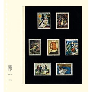 Insteekbladen - T-Blanco (802301), 3 vaks indeling: T-Blanco bladen - Champagne 18 Rings