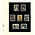 Insteekbladen - T-Blanco (802301), 3 vaks indeling: 189 x 70/79/59 mm - Champagne 18 Rings - afm: 272 x 296 ■ per stuk