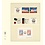 Insteekbladen - T-Blanco (802304), 3 vaks indeling: T-Blanco bladen - Champagne 18 Rings