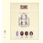 Insert sheets - T-Blanco (802308), 3 compartments: 189 x 42/120/66 mm - Champagne 18 Rings - dim: 272 x 296 ■ per pc.