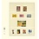 Insert sheets - T-Blanco (802410), 4 compartments: T-Blanco sheets - Champagne18 Rings