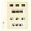 Insteekbladen - T-Blanco (802411), 4 vaks indeling: T-Blanco bladen - Champagne 18 Rings
