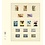 Insteekbladen - T-Blanco (802507), 5 vaks indeling: T-Blanco bladen - Champagne 18 Rings