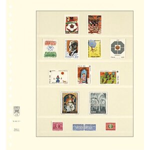 Feuilles de pochettes - T-Blanco (802511), 5 compartiments: feuilles T-Blanco - Champagne18 Anneaux