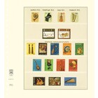 Insert sheets - T-Blanco (802512), 5 compartments: 189 x 44/43/43/43/38 mm - Champagne 18 Rings - dim: 272 x 296 ■ per pc.
