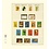 Insert sheets - T-Blanco (802512), 5 compartments: T-Blanco sheets - Champagne18 Rings