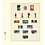 Insert sheets - T-Blanco (802605), 6 compartments: T-Blanco sheets - Champagne18 Rings