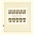 Insert sheets - T-Blanco (802109), 1 compartments: 219 x 185 mm - Champagne 18 Rings - dim: 272 x 296 ■ per 10 pcs.