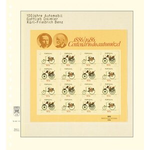 Insert sheets - T-Blanco (802110), 1 compartments: T-Blanco sheets - Champagne18 Rings