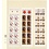 Insert sheets - T-Blanco (802121), 1 compartments: T-Blanco sheets - Champagne18 Rings