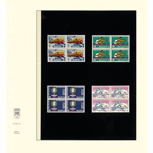 Insert sheets - T-Blanco (802201), 2 compartments: T-Blanco sheets - Champagne18 Rings