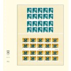 Insert sheets - T-Blanco (802216), 2 compartments: 189 x 113/112 mm - Champagne 18 Rings - dim: 272 x 296 ■ per 10 pcs.