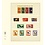 Insteekbladen - T-Blanco (802403), 4 vaks indeling: T-Blanco bladen - Champagne 18 Rings