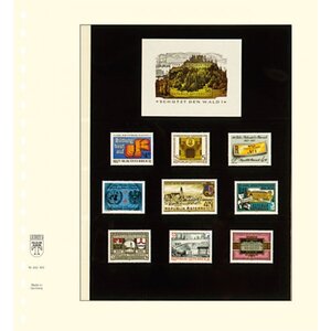 Insert sheets - T-Blanco (802405), 4 compartments: T-Blanco sheets - Champagne18 Rings