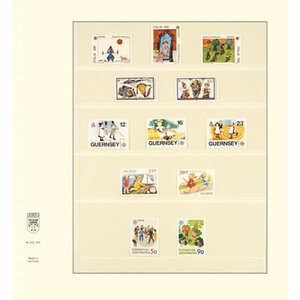 Insteekbladen - T-Blanco (802504), 5 vaks indeling: T-Blanco bladen - Champagne 18 Rings