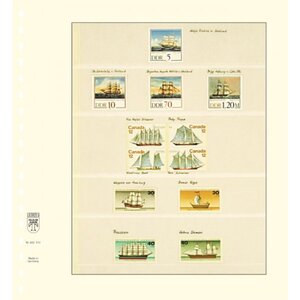 Insteekbladen - T-Blanco (802510), 5 vaks indeling: T-Blanco bladen - Champagne 18 Rings