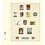 Insert sheets - T-Blanco (802511), 5 compartments: T-Blanco sheets - Champagne18 Rings