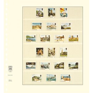 Insert sheets - T-Blanco (802603), 6 compartments: T-Blanco sheets - Champagne18 Rings