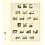 Insert sheets - T-Blanco (802603), 6 compartments: T-Blanco sheets - Champagne18 Rings