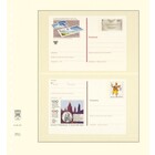 Einsteckblätter - dT-Blanco (802204), 2er Einteilung: 189 x 119 mm - Champagne18 Ringe - Abm: 272 x 296 ■ pro 5 Stück