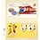 Insert sheets - dT-Blanco (802217), 2 compartments: dT-Blanco sheets - Champagne18 Rings