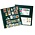 Insert sheets -   Omnia (02), 2 compartments: 245 x 140 mm - Black 18 Rings - dim: 272 x 296 ■ per 10 pcs.