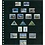 Insert sheets -   Omnia (07), 7 strips: Omnia sheets - Black18 Rings