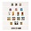 Insteekbladen -  Omnia (014), 6 stroken: 245 x 43 mm - Wit 18 Rings - afm: 272 x 296 ■ per 10 stuks