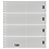 Insert sheets -  Omnia (030), 8 compartments: Omnia sheets - White18 Rings