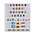 Insert sheets - Transparent (828), 8 compartments: 242 x 30 mm -  18 Rings - dim: 272 x 296 ■ per pc.