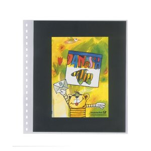 Insert sheets - Transparent (820), 1 compartment: Crystal Clear sheets - 18 Rings