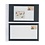 Insert sheets - Transparent (821), 2 compartments: Crystal Clear sheets - 18 Rings