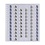 Insert sheets - Transparent (849), 6 compartments: Crystal Clear sheets - 18 Rings