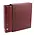 Album Compact A4 (Classic) Rood, incl cassette - 4 Rings - Afm: 235 x 320 x 70 mm ■ per stuk