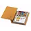 Album Compact (Luxus), incl. 20 feuilles (7873) - 2 qui convient pour:  164 x 110 mm - Marron clair - 4 Anneaux - Dim: 230 x 250 x 80