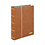 Insteekalbum A4, 64 bladzijden (Zwart ) - 9 stroken - Lichtbruin - serie Standard, Kunstleder - afm: 230 x 305 x 55 ■ per st.