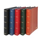 Insteekalbum A4, 60 bladzijden (Zwart ) - 9 stroken - Groen - serie Elegant, Kunstleder - afm: 230 x 305 x 50 ■ per st.