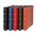 Insteekalbum A4, 60 bladzijden (Zwart ) - 9 stroken - Groen - serie Elegant, Kunstleder - afm: 230 x 305 x 50 ■ per st.