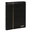 Insteekalbum A4, 60 bladzijden (Zwart ) - 9 stroken - Zwart - serie Elegant, Kunstleder - afm: 230 x 305 x 50 ■ per st.