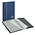 Insteekalbum A4, 16 bladzijden (Zwart ) - 9 stroken - Blauw - serie Lotos, Kunstleder - afm: 230 x 305 x 20 ■ per st.