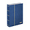 Insteekalbum A4, 64 bladzijden (Wit ) - 10 stroken - Blauw - serie Standard, Kunstleder - afm: 230 x 305 x 55 ■ per st.