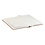 Insteekalbum A4, 64 bladzijden (Wit ) - 10 stroken - Lichtbruin - serie Standard, Kunstleder - afm: 230 x 305 x 55 ■ per st.