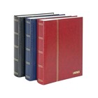 Insteekalbum A4, 64 bladzijden (Wit ) - 10 stroken - Rood - serie Elegant, Kunstleder - afm: 230 x 305 x 55 ■ per st.